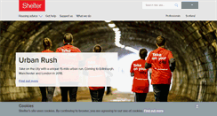 Desktop Screenshot of england.shelter.org.uk
